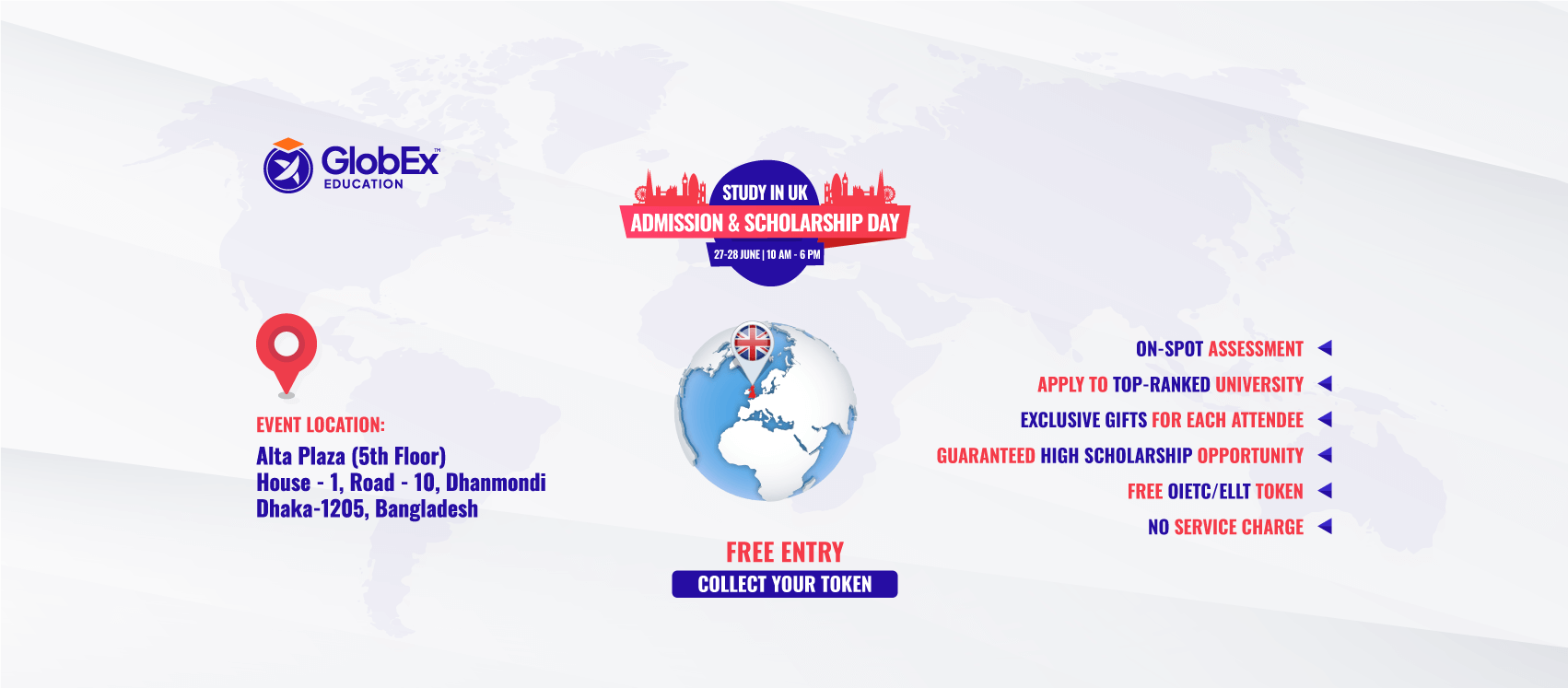 Study in UK Admission & Scholarship Day