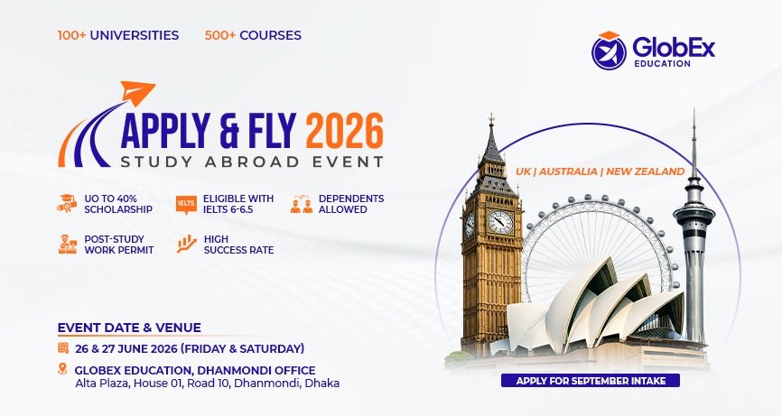 Apply & Fly 2026 - study abroad event